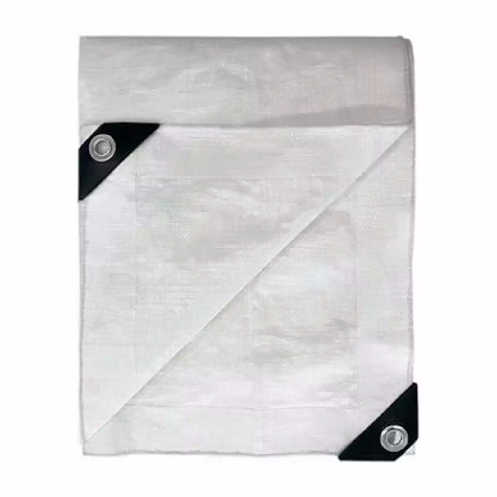 TruGuard HD-GT-FR-0810 Fire Resistant Tarp White 8 x 10-Ft Pack 6 1