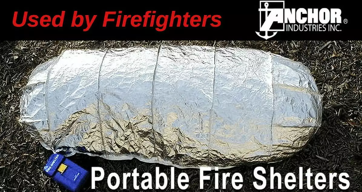 Anchor Industries Portable Fire Shelters - Emergency Fire Protection Outdoor Safety Regular