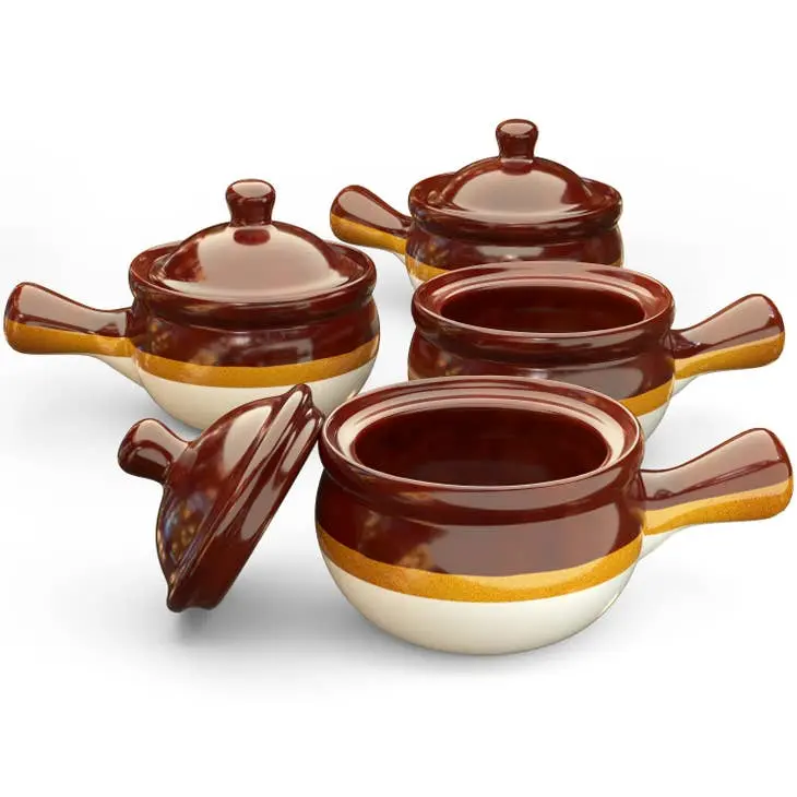 Ceramic French Onion Soup Crocks