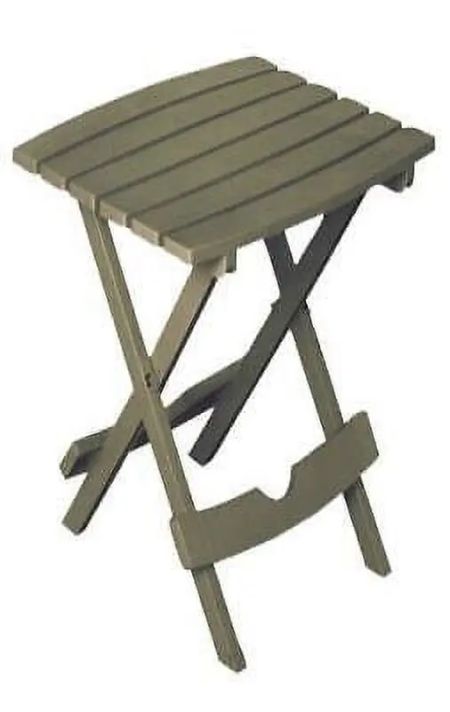 Adams & Co QUIK-FOLD SIDE TABLE BRN