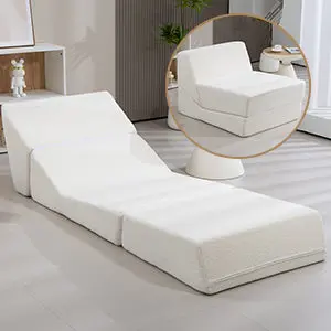 Folding Sofa Bed Couch Modular Design Cozy Nap or Gaming Use rnb