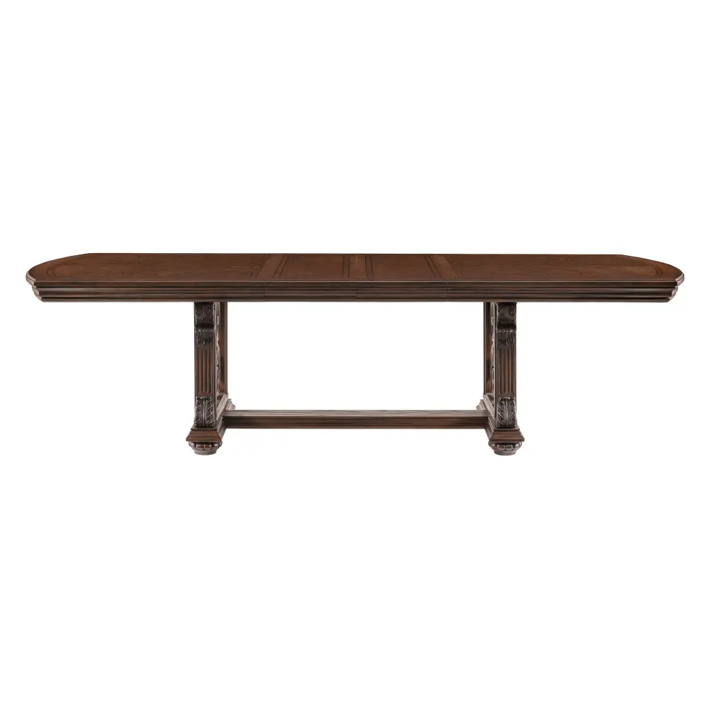 Traditional Formal Dining Room Table Separate Extension Leaf kanepe