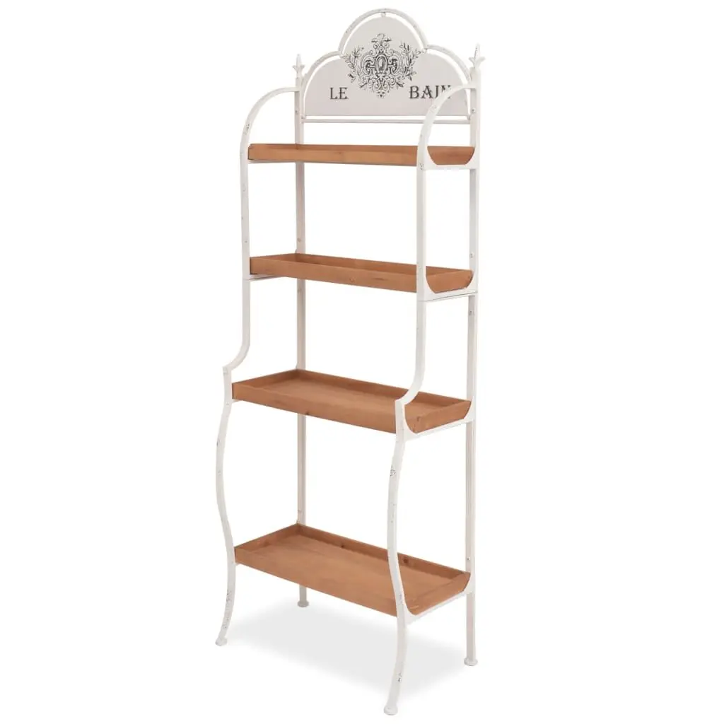 Freestanding Shelving Unit 23.2 Inches Solid Wood Bookcase Storage Shelf