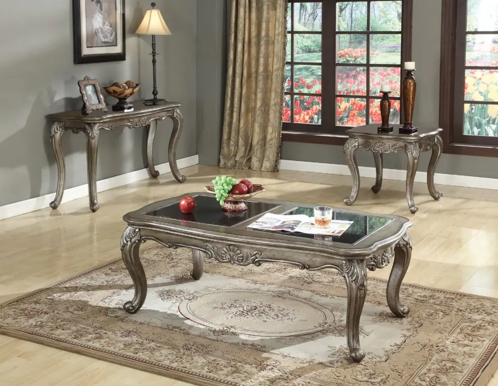 Chantelle Coffee Table - Elegant French Style Living Room Table