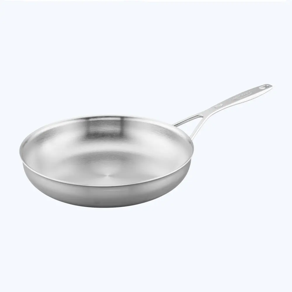 5-Ply 11-inch Stainless Metal Fry Pan