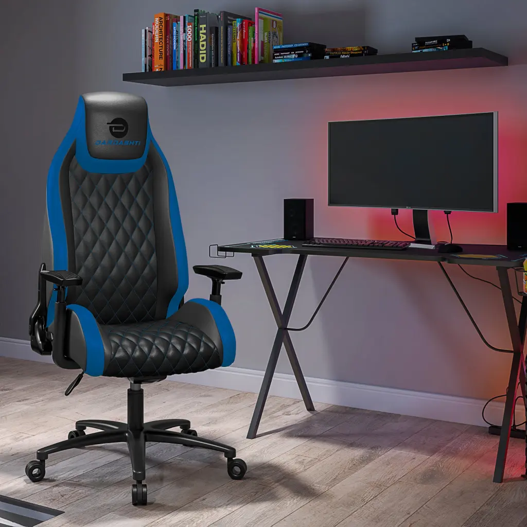 Next Gen Gaming Chair 8 Way Customizable Arm Rest Multi Tilt Ergonomic Design atlantic inc.