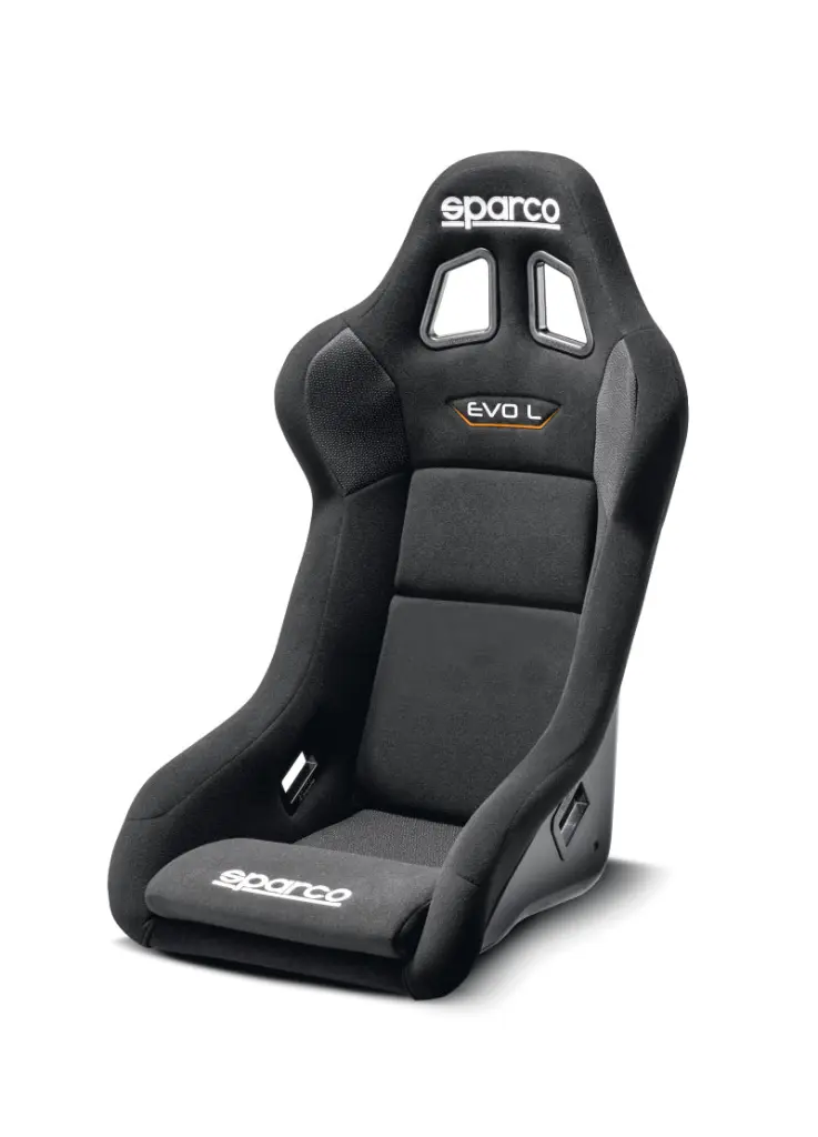 Sparco Evo L Black Gaming Seat Sim Racing and Esports