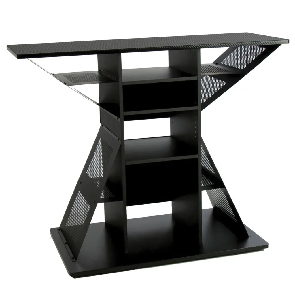 Atlantic Phoenix Gaming Hub TV Stand Storage TVs up to 42 Inches - Black