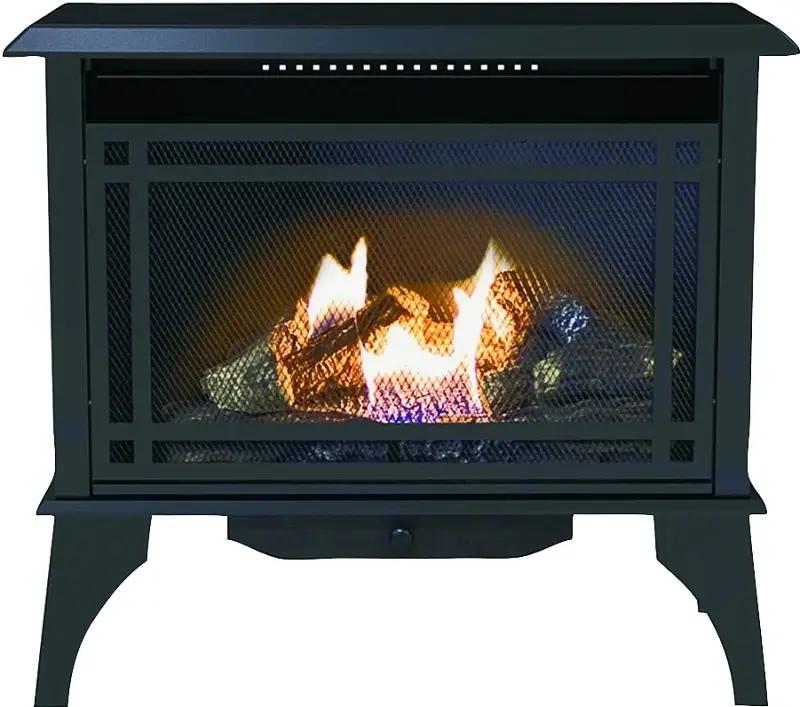 Comfort Glow Gas Products GSD2846 Vent Free Gas Stove, 28-1/4 W, 32 H, 30,000 Btu Heating, Unrefined Gas, Propane