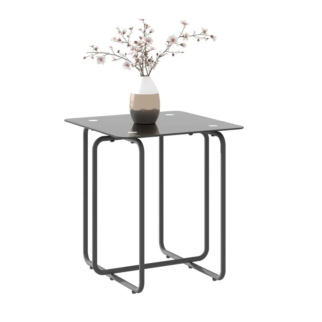 Modern Tempered Glass Coffee Table End Table Living Room jws-w241