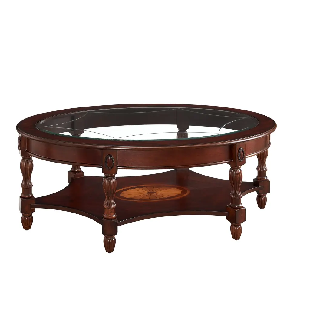 Cocktail Table Tempered Glass Top Modern Living Room Center Table Wobythan