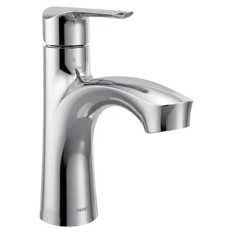 Moen Findlay Series 84516 Bathroom Faucet, 1.2 gpm, 1-Handle, Brass/Metal/Plastic, Chromium, 4 Faucet Centers