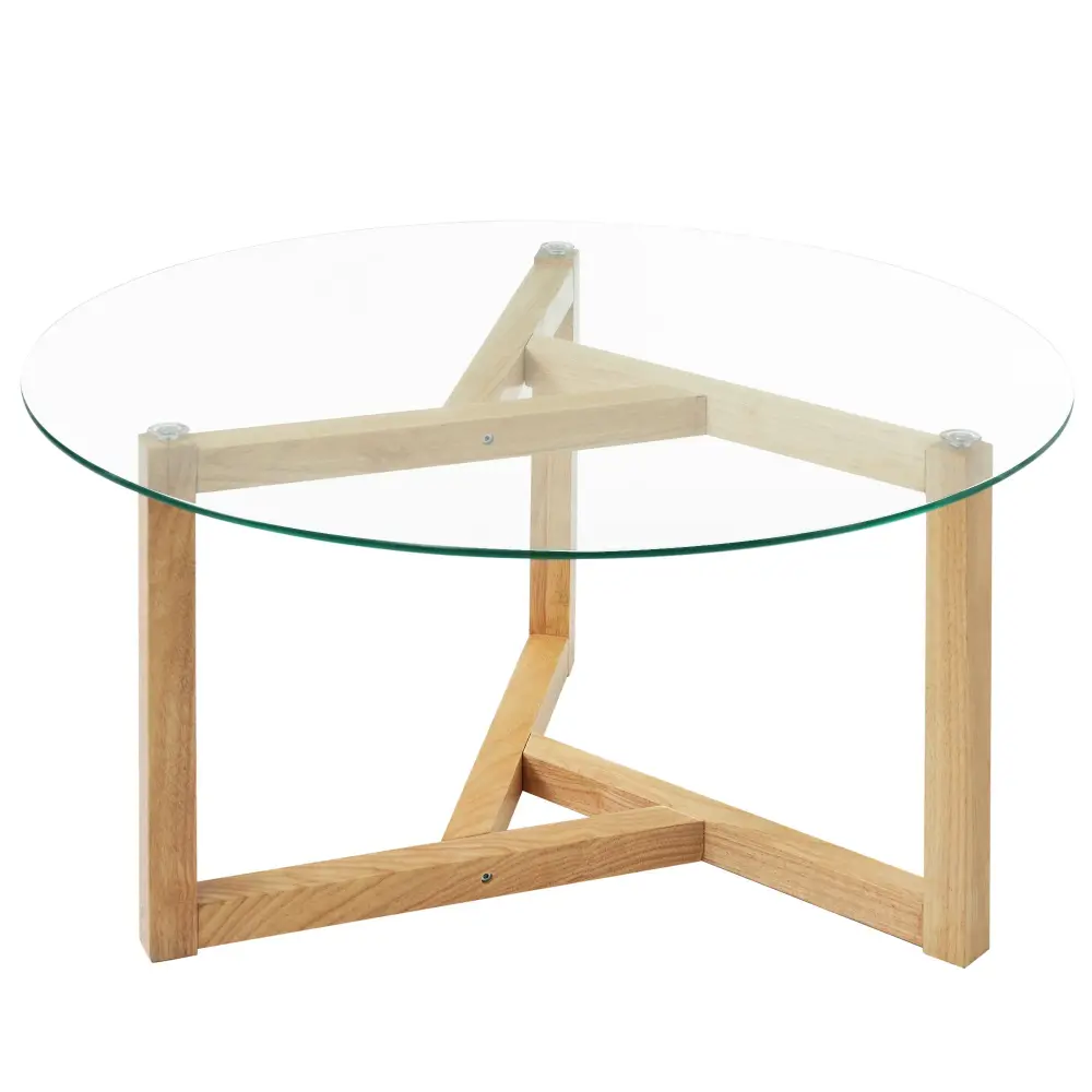 Round Glass Coffee Table Today's Cocktail Table