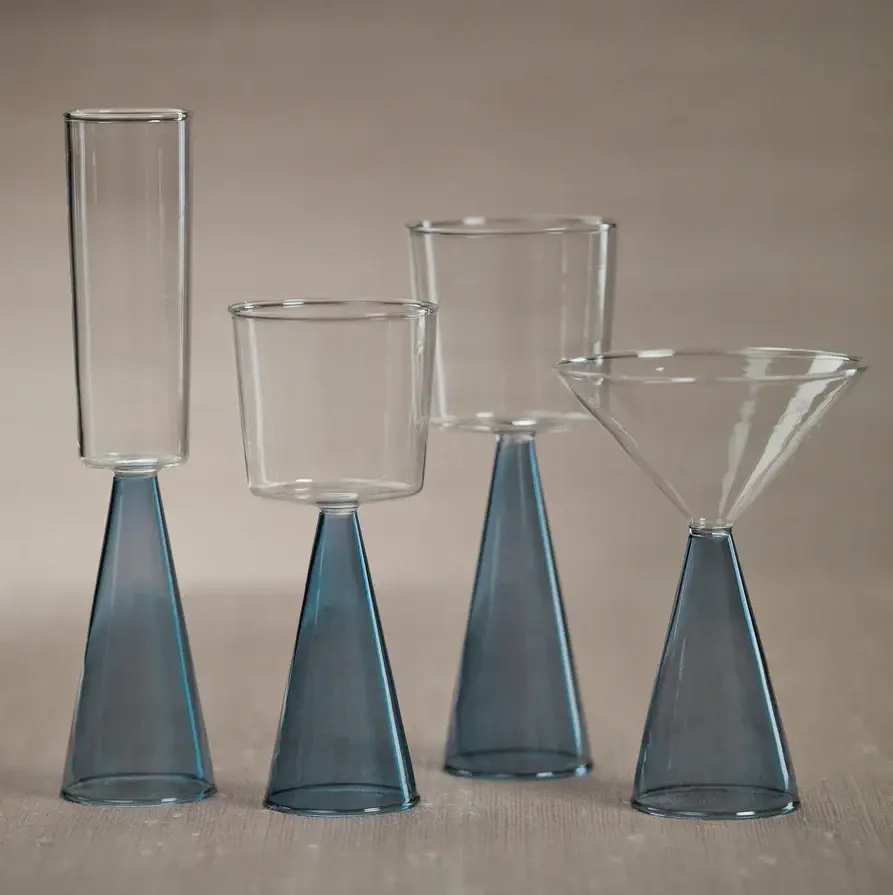 Veneto Glassware, Indigo
