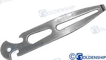 LLAVE GRILLETES 112*21 MM AISI304