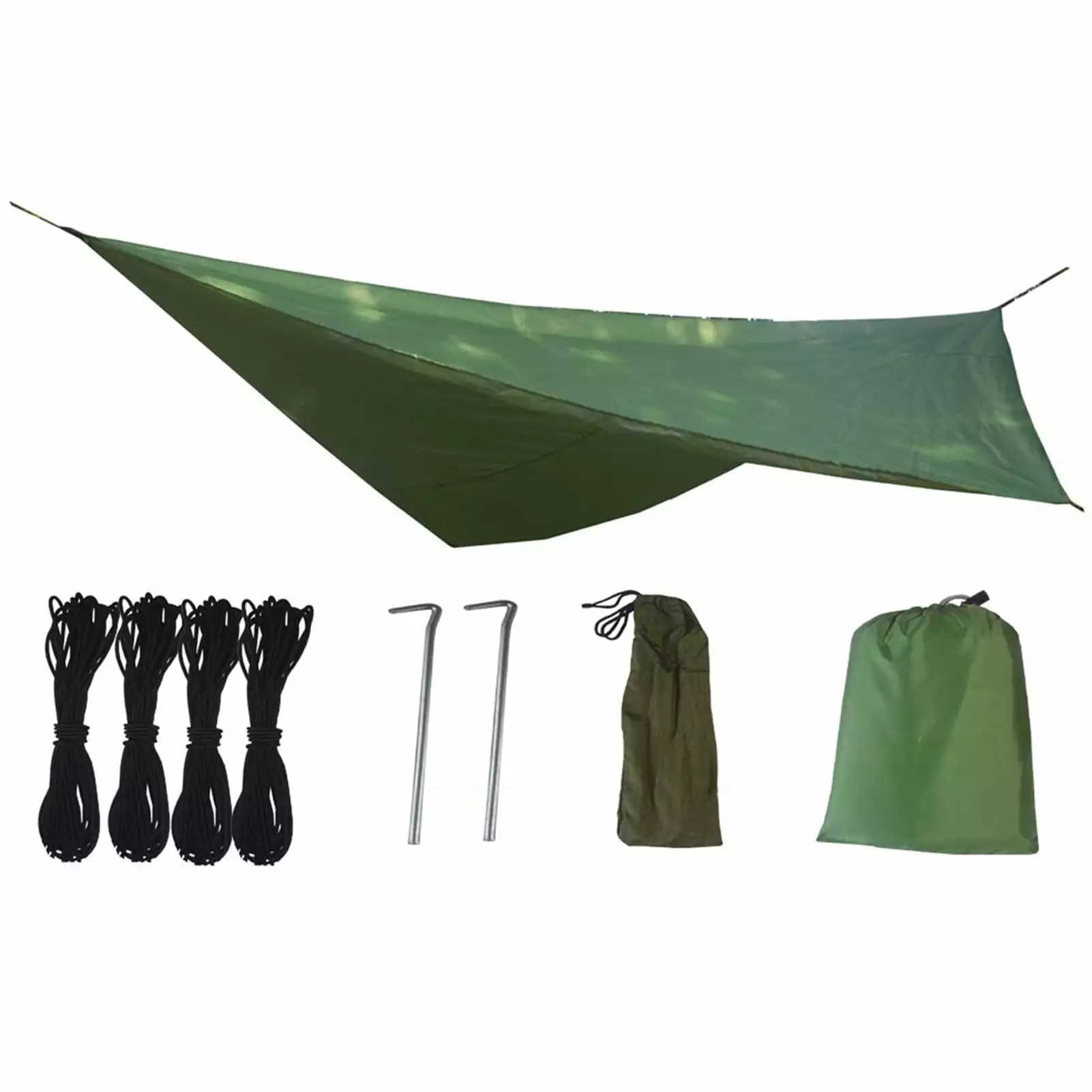 Honrane Triangular Sun Shade Camping Hammock - Waterproof UV-Proof Beach Awning Outdoor Activities A