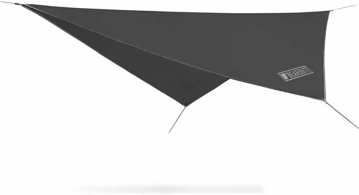 Bear Butt Double Hammock Tent Rain Fly Waterproof Cover Camping Hiking Backpacking Shelter