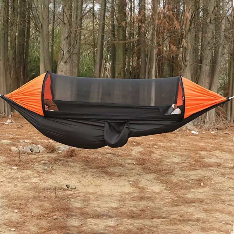 110.24x55.12 Inch Portable Hammock Mosquito Net High Strength Hanging Bed Outdoor Camping