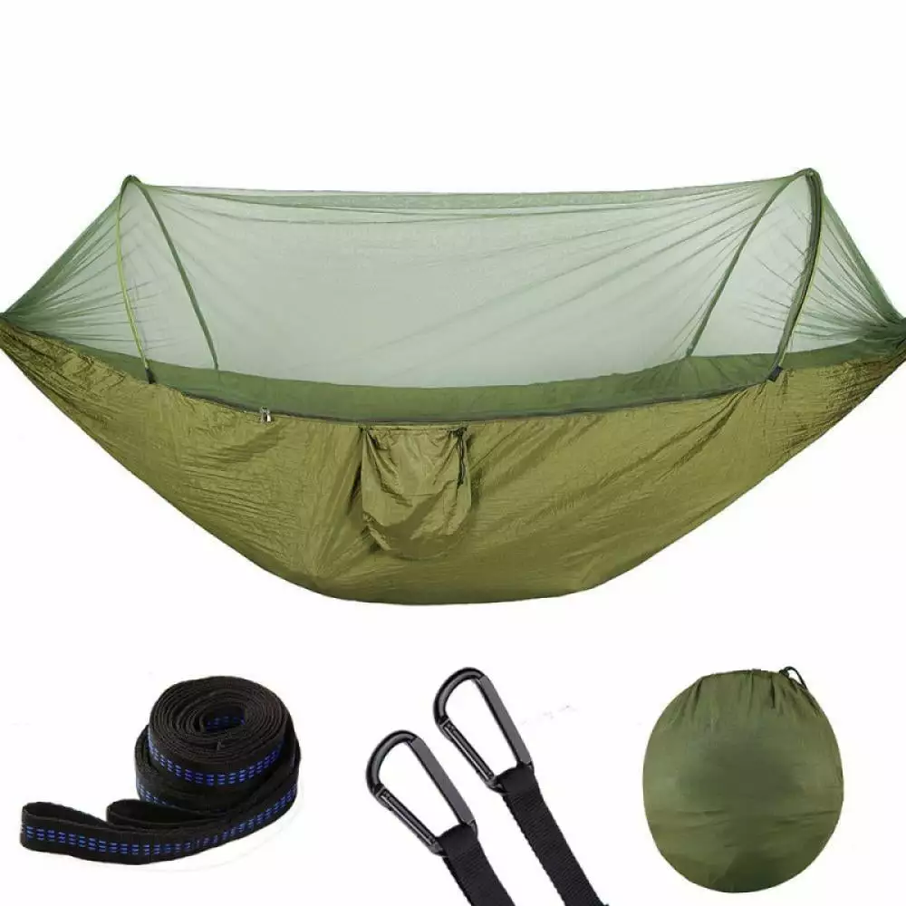Clearance Camping Hammock Mosquito Net Parachute Fabric Nylon Hammock Backpacking Travel