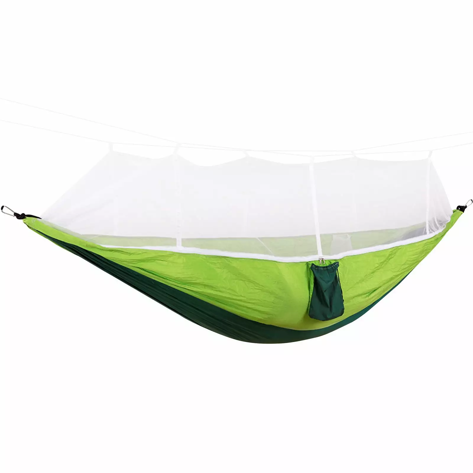 Dgankt Outdoor Camping Double Green Sky Tent Hammock Mosquito Net Backpacking Hiking 10