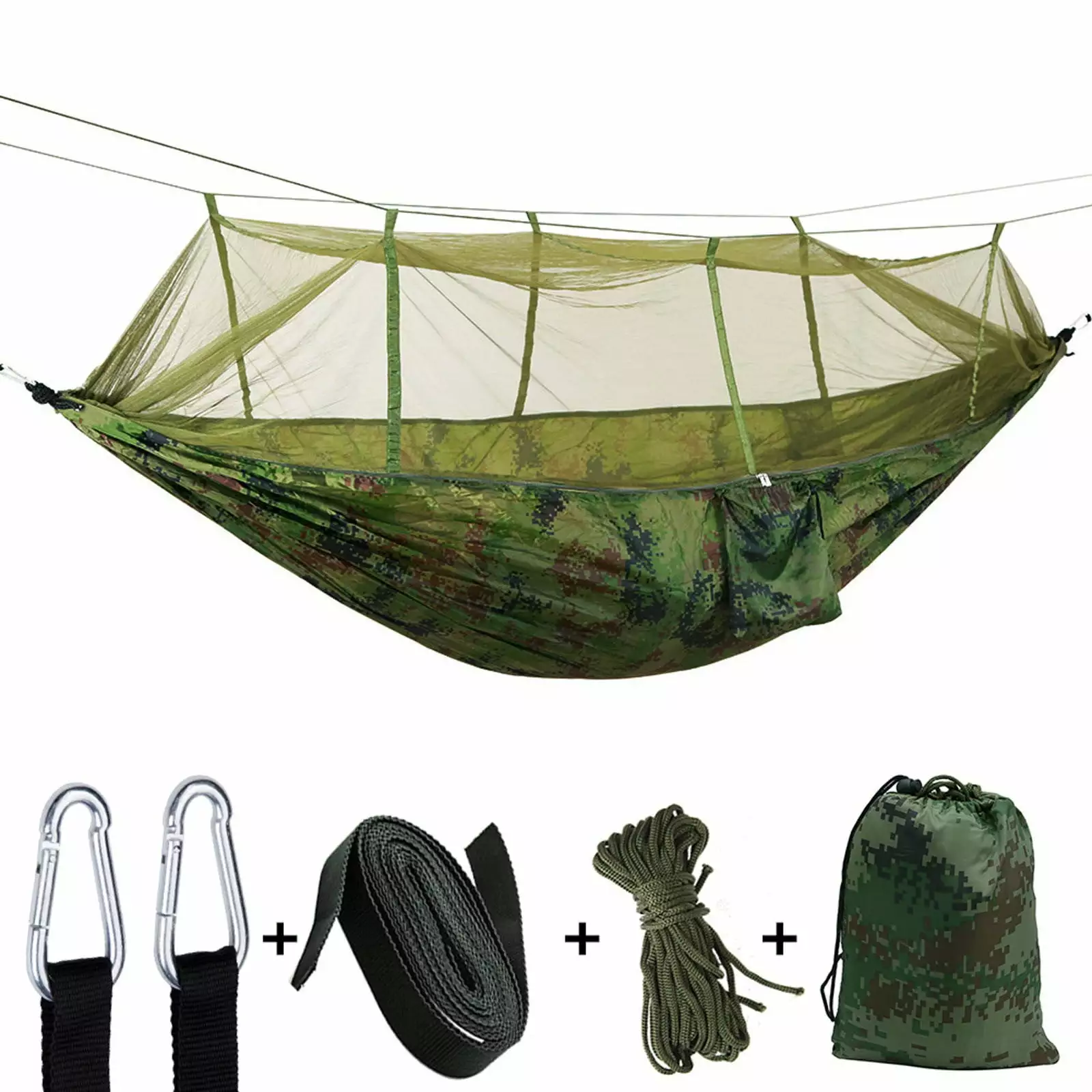 Med Kits Outdoor Camping Double Green Sky Tent Hammocks Mosquito Net Plates Camping