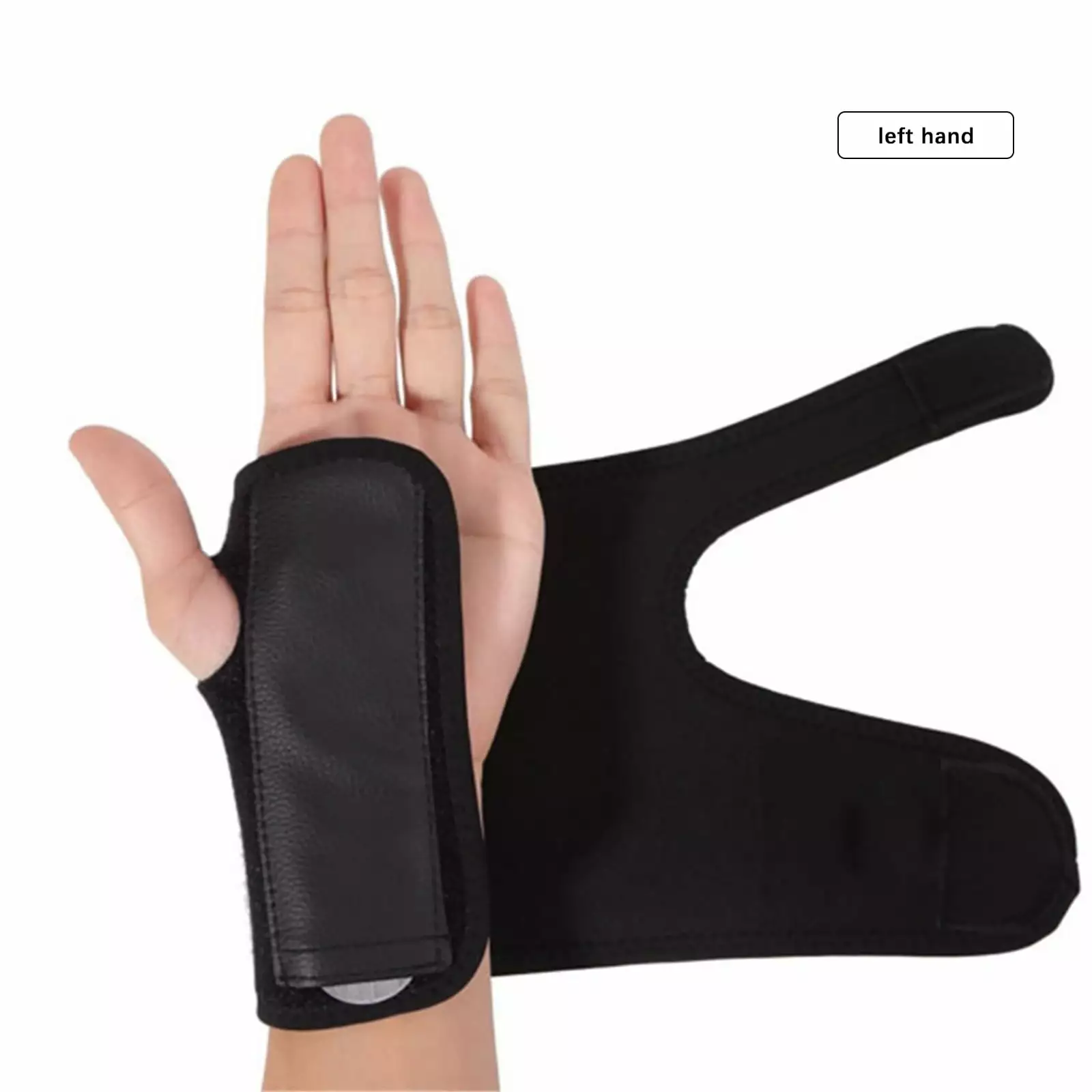 SIfdSeng Orthopedic Hand Brace Wrist Support Sprains and Arthritis Black One