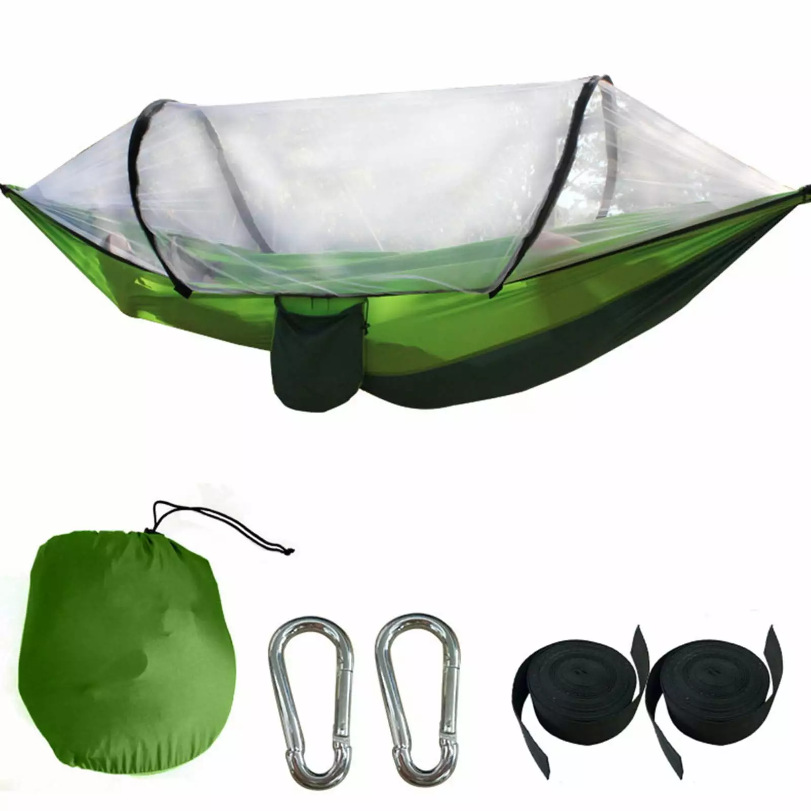 Hanging Ornaments Outdoor Net Hammock Mosquito Net Portable Double/Single Travel Hammock Camping Garden Gifts