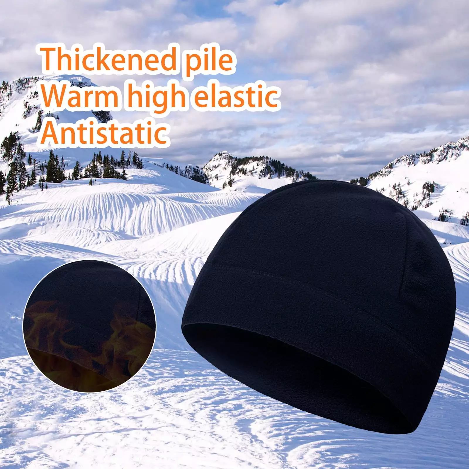 SIfdSeng Long Sleeve Shirt Men Warm Hat Winter Hat Men's Ski Hat Riding Hat - Winter Warm Hat Outdoor Activities One