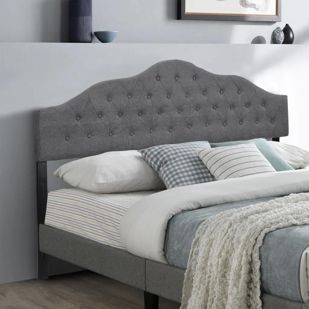 Upholstered Headboard, Customizable Headboards King Size Bed, Modern Design civilfurniture