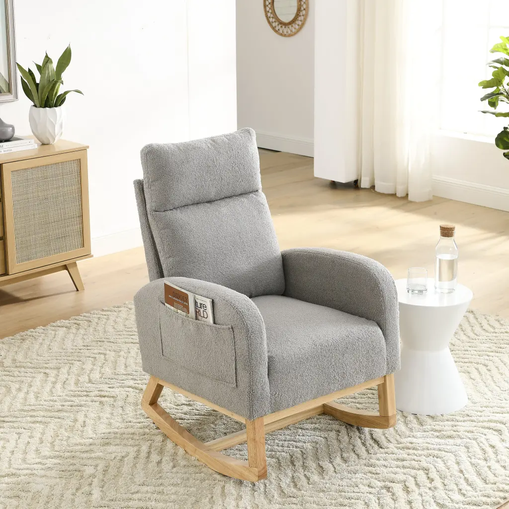 Welike 27.6 Inch Modern Accent High Backrest Living Room Lounge Armchair welike furniture