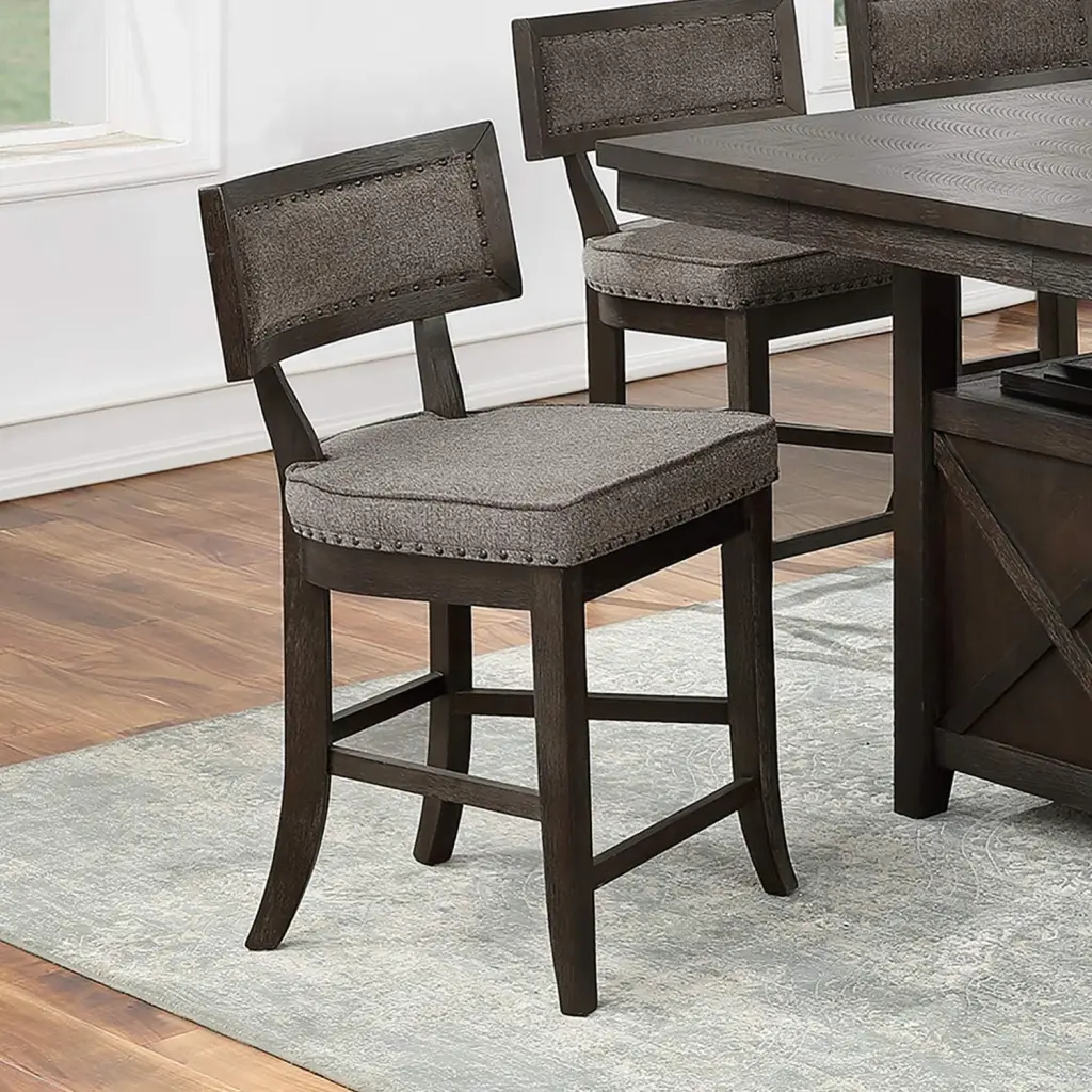 Kitchen Dining Room Chairs Solid Timber Veneer 2Pcs High Chair Set kanepe
