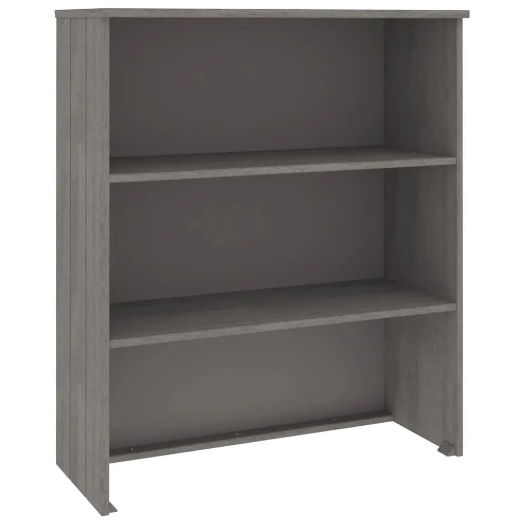 HAMAR Light Gray Solid Wood Pine Highboard Top 33.5x13.8x39.4 Inches