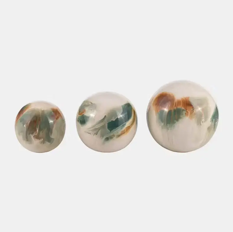 Colored Stained Deco Ball