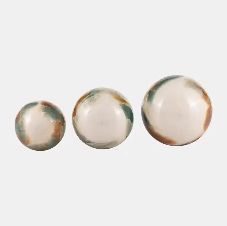 Colored Stained Deco Ball