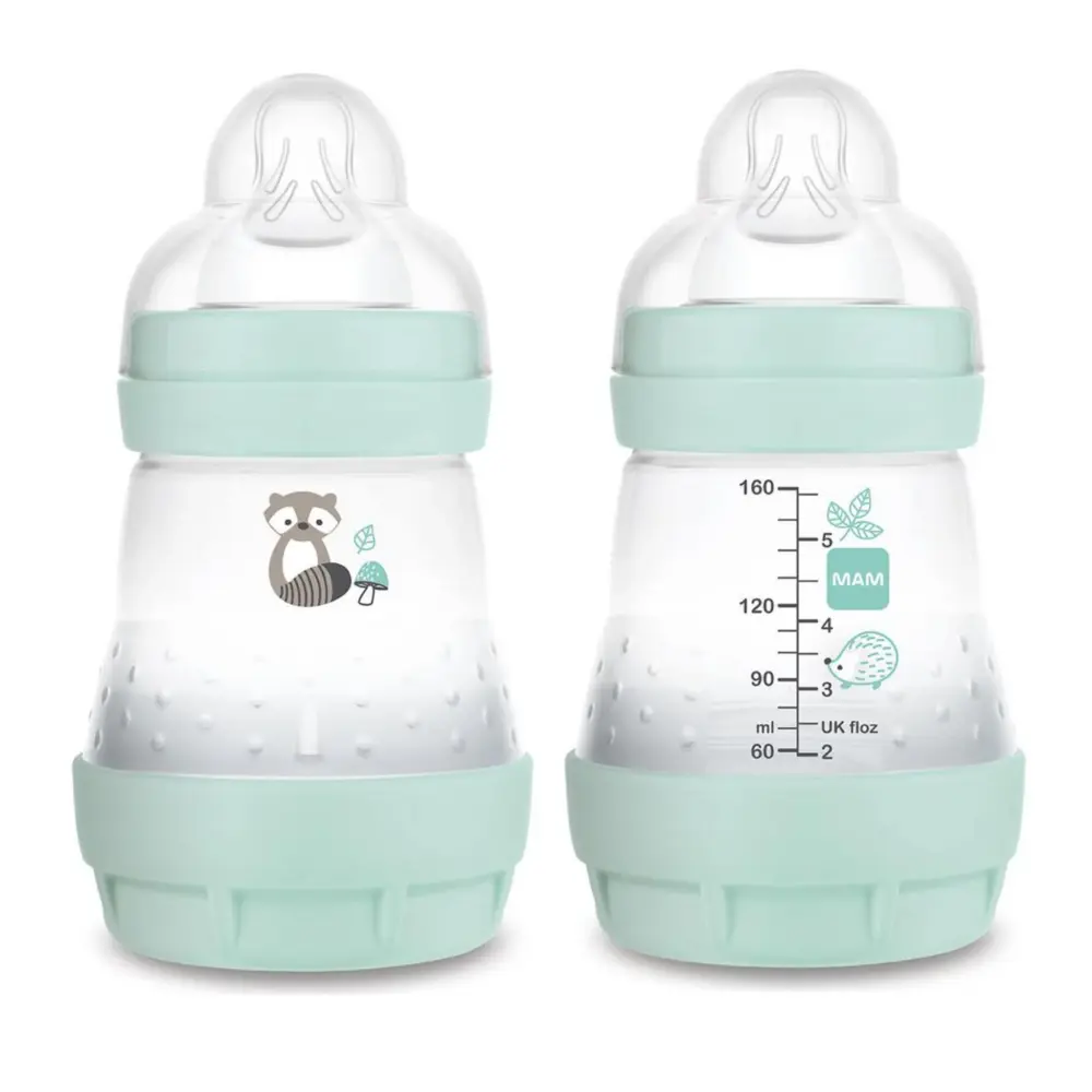 Easy Start Bottle 5oz Set 2 - Aqua Satin