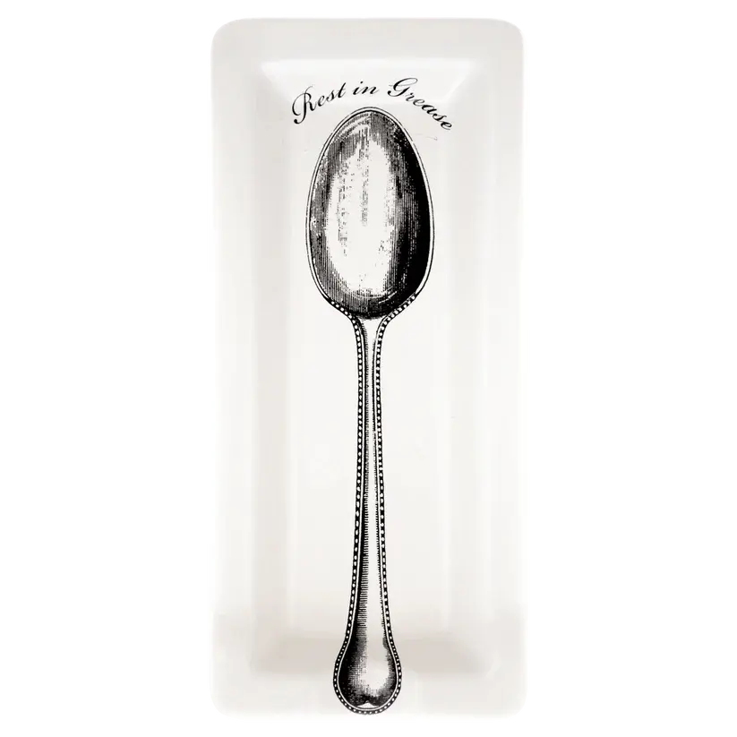 Fishs Eddy Funny little Trays - Rest Grease - (4"x9")