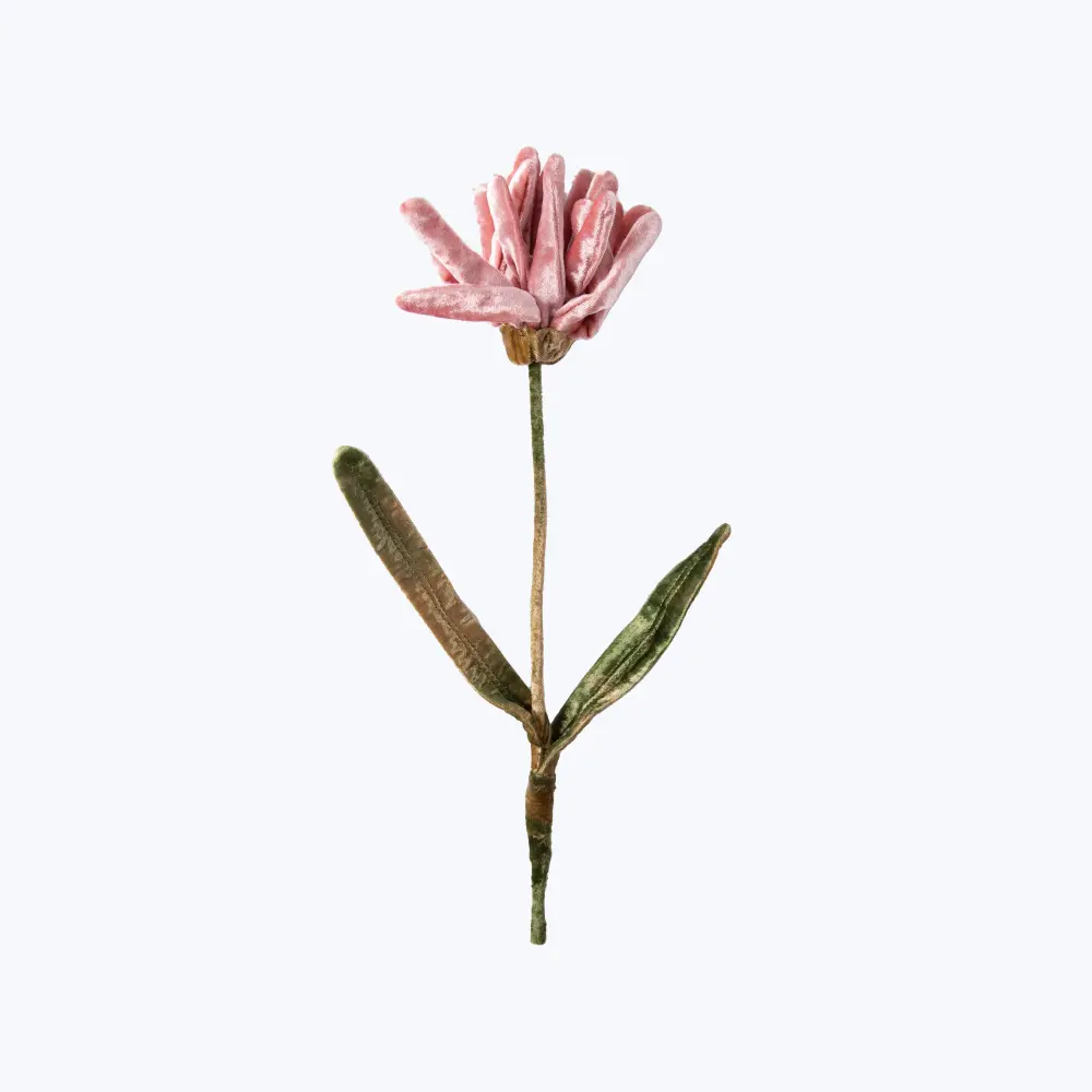 Silk Velour Flower