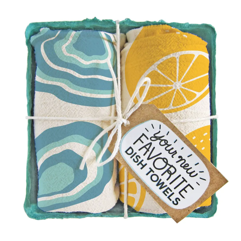 Fresh Oysters - Dish Towel Place 2 | Antibacterial | Streak-Free
