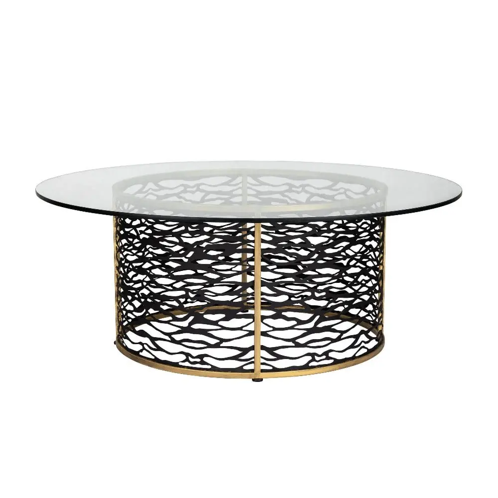 Varaluz Lighting Kato Coffee Table Industrial Style 18 Inches Tall 46 Inches Wide