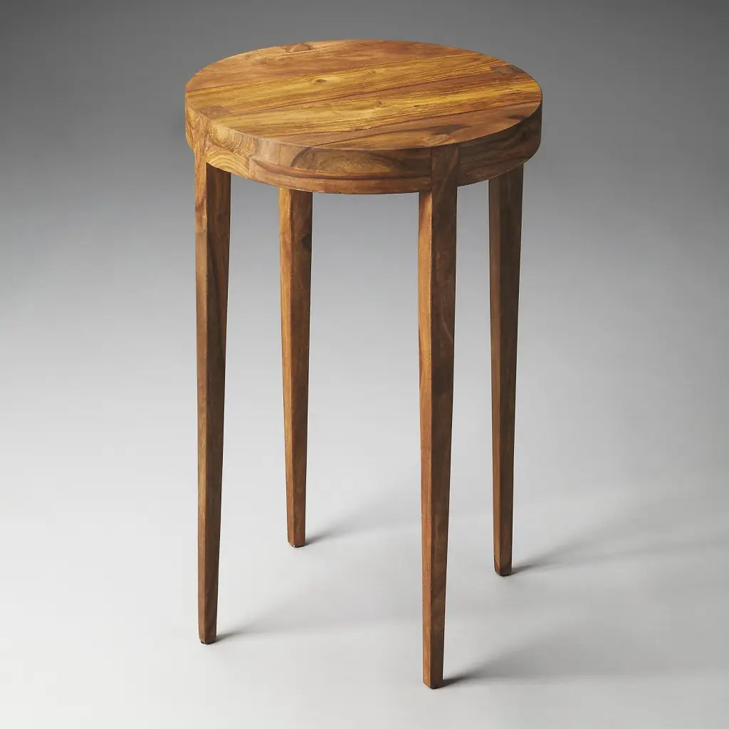 Butler Specialty Loft Cagney End Table Solid Wood - Industrial Style Side Table Butler Specialty Company
