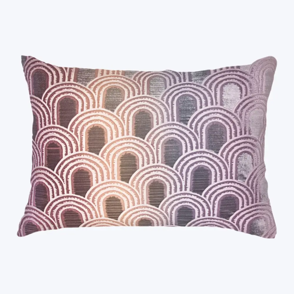 Endless Velvet Lumbar Pillow Opal