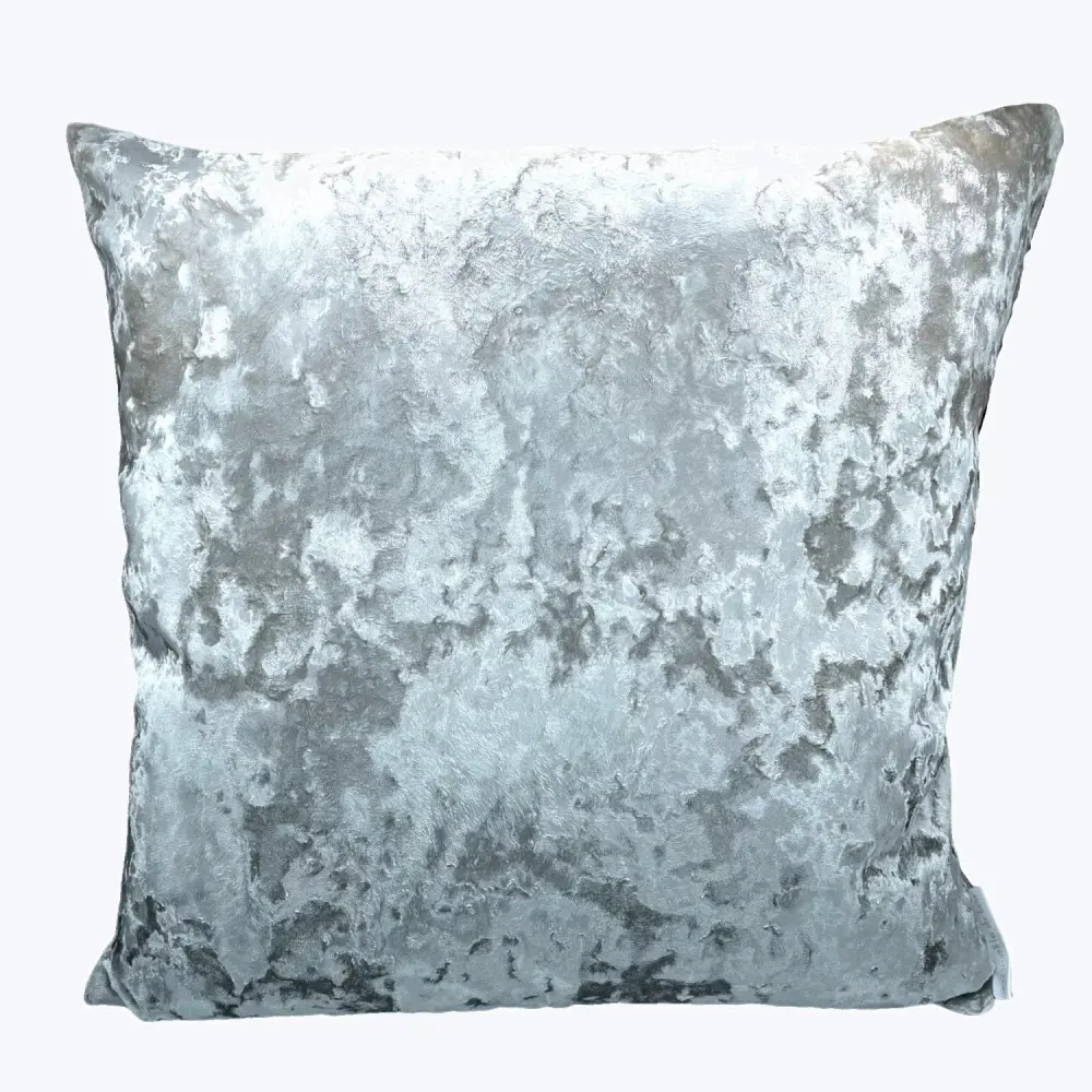 Ombre Crushed Velvet Pillow Smolder