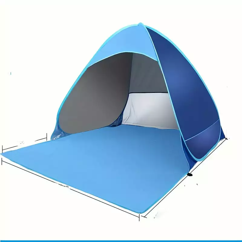 2-4 Person Automatic Tent Instant Setup Heavy-Duty Windproof Waterproof Rainproof Outdoor Camping and Hiking Trips