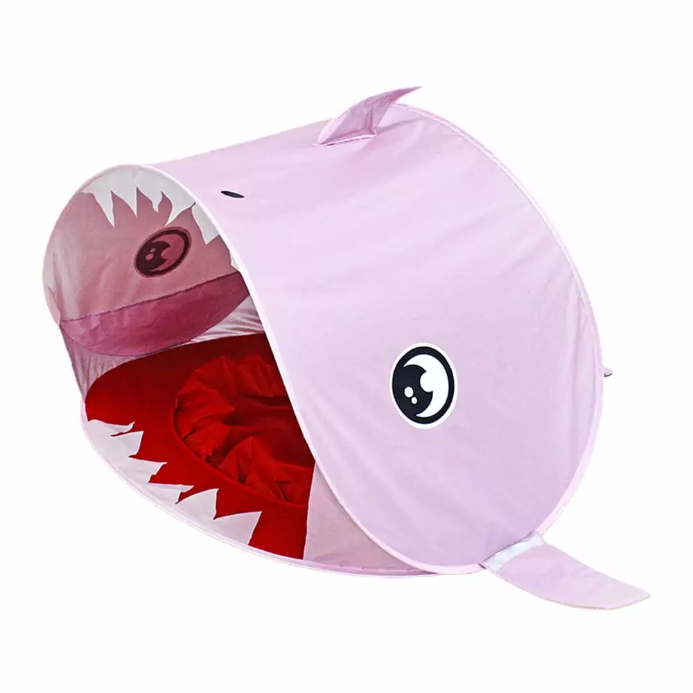 Moobody Children Beach Tent Pop Shark Design Sun Protection