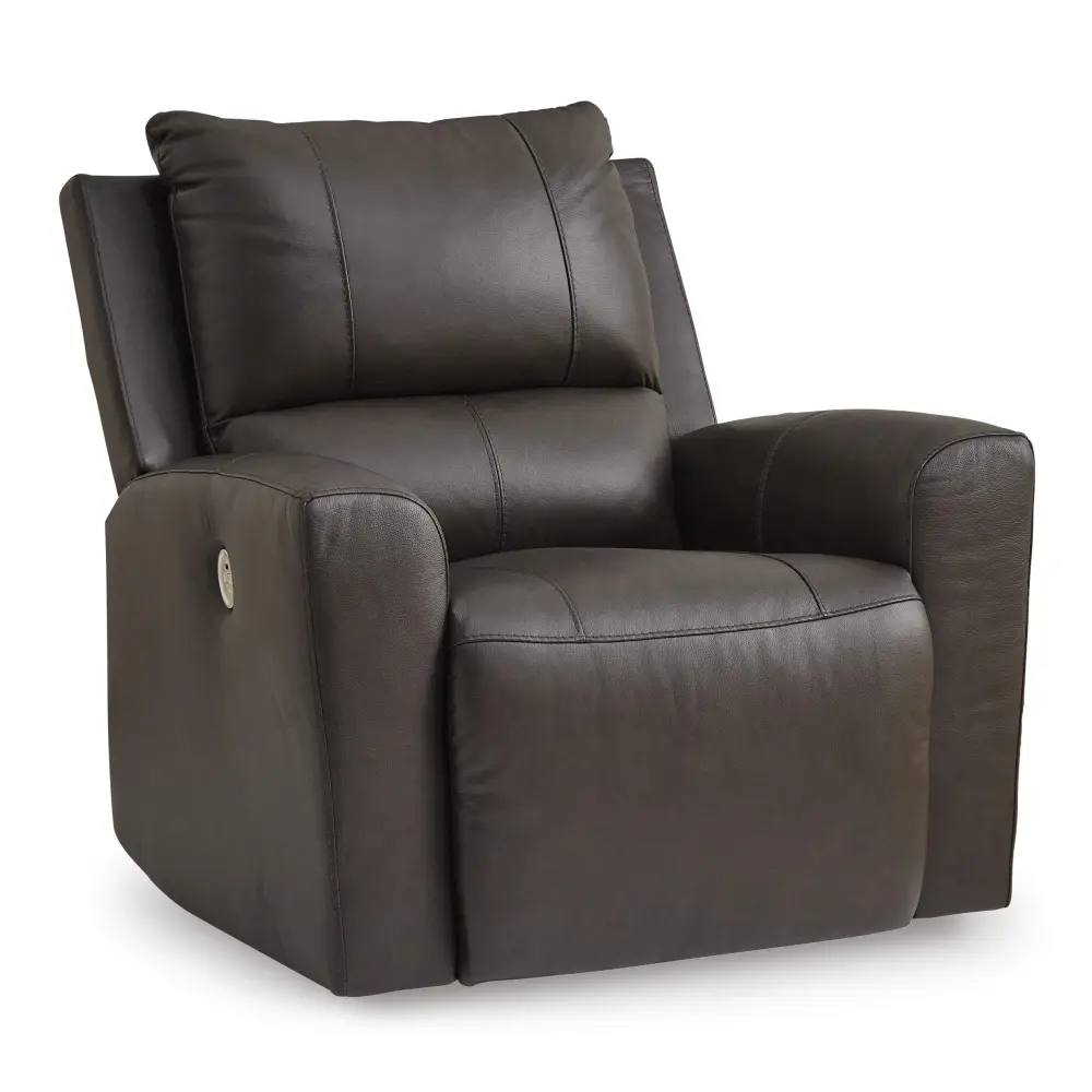 Diamond Modern Furniture Exclusive Design Boxmere Power Rocker Leather Match Recliner U1310098