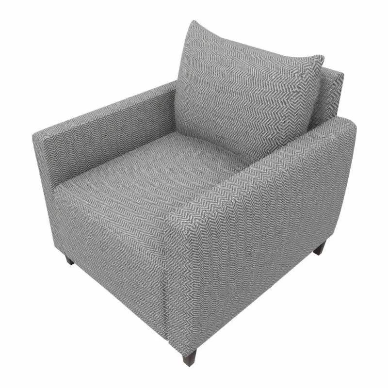 Diamond Modern Furniture Restricted Smart Stationary Fabric Chair Smart Armchair - Grey