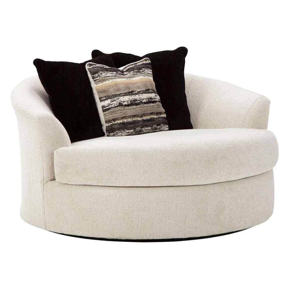 Diamond Modern Furniture Unique Design Cambri Swivel Fabric Chair 9280121