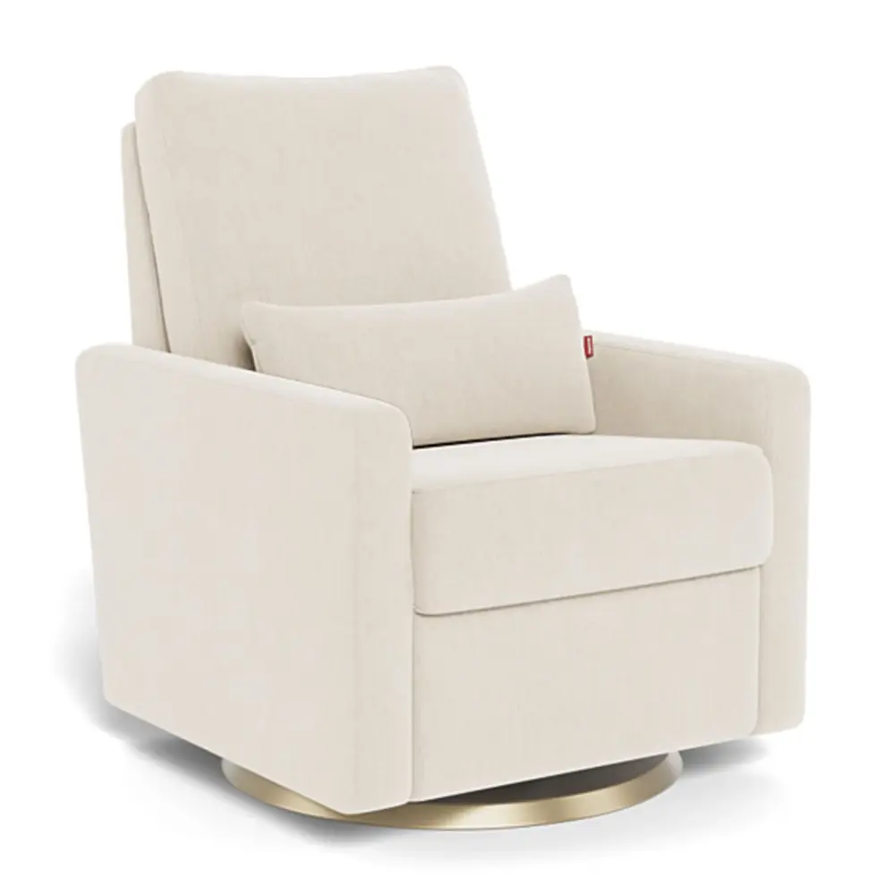 Matera Rocking, Turn and Reclining Armchair - Dune / Gold