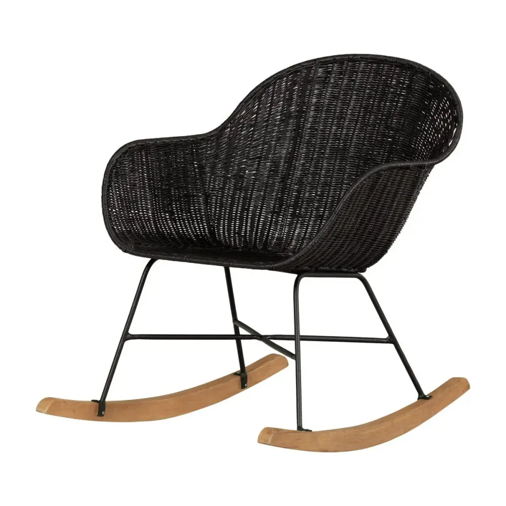 Rocking Chair - Balka Charcoal Rattan