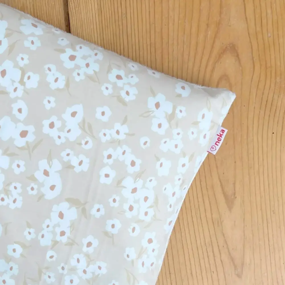 Child Pillow 6-12y - Cotton Flower 3-Piece Set